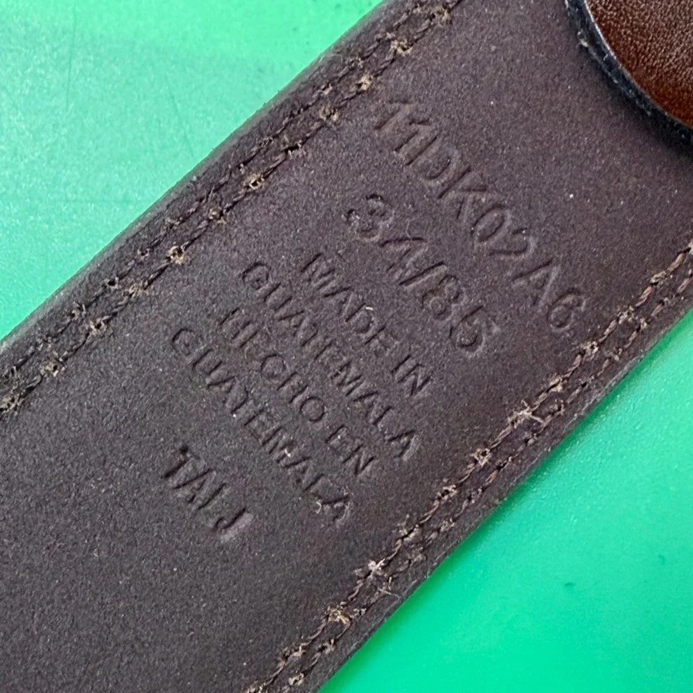 Dockers leather belt